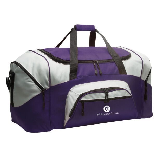 Colorblock Sport Duffel Thumbnail