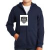 Youth Heavy Blend Full Zip Hooded Sweatshirt Thumbnail