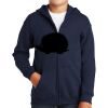 Youth Heavy Blend Full Zip Hooded Sweatshirt Thumbnail