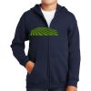 Youth Heavy Blend Full Zip Hooded Sweatshirt Thumbnail