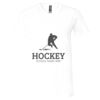 Unisex Jersey Short-Sleeve V-Neck T-Shirt Thumbnail