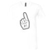 Unisex Jersey Short-Sleeve V-Neck T-Shirt Thumbnail