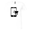 Unisex Jersey Short-Sleeve V-Neck T-Shirt Thumbnail