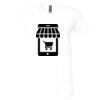 Unisex Jersey Short-Sleeve V-Neck T-Shirt Thumbnail