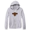 Adult Triblend Full-Zip Fleece Hooded Sweatshirt Thumbnail