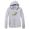 Adult Triblend Full-Zip Fleece Hooded Sweatshirt Thumbnail