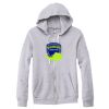 Adult Triblend Full-Zip Fleece Hooded Sweatshirt Thumbnail