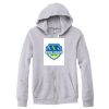 Adult Triblend Full-Zip Fleece Hooded Sweatshirt Thumbnail