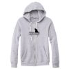 Adult Triblend Full-Zip Fleece Hooded Sweatshirt Thumbnail