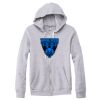 Adult Triblend Full-Zip Fleece Hooded Sweatshirt Thumbnail