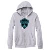 Adult Triblend Full-Zip Fleece Hooded Sweatshirt Thumbnail
