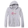 Adult Triblend Full-Zip Fleece Hooded Sweatshirt Thumbnail