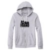 Adult Triblend Full-Zip Fleece Hooded Sweatshirt Thumbnail
