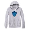 Adult Triblend Full-Zip Fleece Hooded Sweatshirt Thumbnail