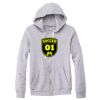 Adult Triblend Full-Zip Fleece Hooded Sweatshirt Thumbnail
