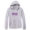 Adult Triblend Full-Zip Fleece Hooded Sweatshirt Thumbnail