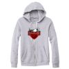 Adult Triblend Full-Zip Fleece Hooded Sweatshirt Thumbnail