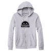 Adult Triblend Full-Zip Fleece Hooded Sweatshirt Thumbnail