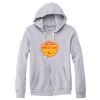 Adult Triblend Full-Zip Fleece Hooded Sweatshirt Thumbnail