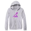 Adult Triblend Full-Zip Fleece Hooded Sweatshirt Thumbnail