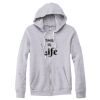 Adult Triblend Full-Zip Fleece Hooded Sweatshirt Thumbnail