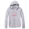 Adult Triblend Full-Zip Fleece Hooded Sweatshirt Thumbnail