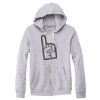 Adult Triblend Full-Zip Fleece Hooded Sweatshirt Thumbnail