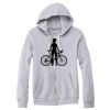Adult Triblend Full-Zip Fleece Hooded Sweatshirt Thumbnail