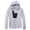 Adult Triblend Full-Zip Fleece Hooded Sweatshirt Thumbnail