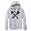 Adult Triblend Full-Zip Fleece Hooded Sweatshirt Thumbnail