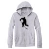 Adult Triblend Full-Zip Fleece Hooded Sweatshirt Thumbnail