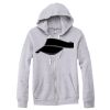 Adult Triblend Full-Zip Fleece Hooded Sweatshirt Thumbnail