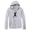 Adult Triblend Full-Zip Fleece Hooded Sweatshirt Thumbnail