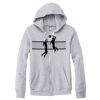 Adult Triblend Full-Zip Fleece Hooded Sweatshirt Thumbnail