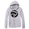 Adult Triblend Full-Zip Fleece Hooded Sweatshirt Thumbnail