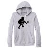 Adult Triblend Full-Zip Fleece Hooded Sweatshirt Thumbnail