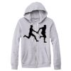 Adult Triblend Full-Zip Fleece Hooded Sweatshirt Thumbnail