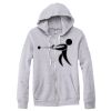 Adult Triblend Full-Zip Fleece Hooded Sweatshirt Thumbnail
