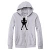 Adult Triblend Full-Zip Fleece Hooded Sweatshirt Thumbnail