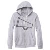 Adult Triblend Full-Zip Fleece Hooded Sweatshirt Thumbnail