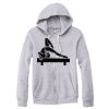 Adult Triblend Full-Zip Fleece Hooded Sweatshirt Thumbnail
