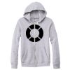 Adult Triblend Full-Zip Fleece Hooded Sweatshirt Thumbnail