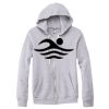 Adult Triblend Full-Zip Fleece Hooded Sweatshirt Thumbnail