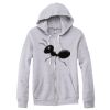 Adult Triblend Full-Zip Fleece Hooded Sweatshirt Thumbnail