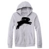 Adult Triblend Full-Zip Fleece Hooded Sweatshirt Thumbnail