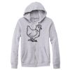 Adult Triblend Full-Zip Fleece Hooded Sweatshirt Thumbnail