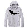Adult Triblend Full-Zip Fleece Hooded Sweatshirt Thumbnail