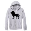 Adult Triblend Full-Zip Fleece Hooded Sweatshirt Thumbnail