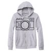 Adult Triblend Full-Zip Fleece Hooded Sweatshirt Thumbnail