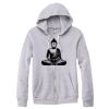 Adult Triblend Full-Zip Fleece Hooded Sweatshirt Thumbnail